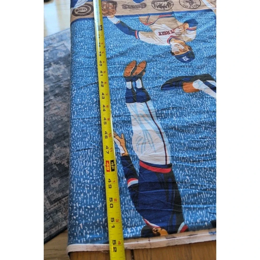Vntg MLB Baseball print Cotton Fabric 104